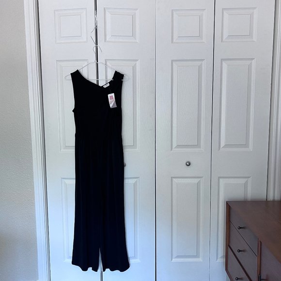 Petite Assembly Asymmetrical Jumpsuit size SP - Picture 2 of 6